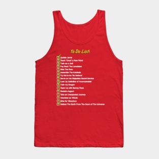 My Pop Culture To Do List Tank Top